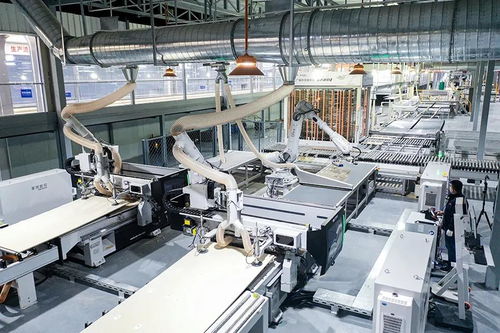 星輝數控智能工廠陜西項目2021實景 智能制造新紀元，助您“牛”轉錢坤