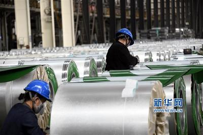 山東:鋼板企業生產忙